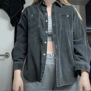 Corduroy flannel jacket!